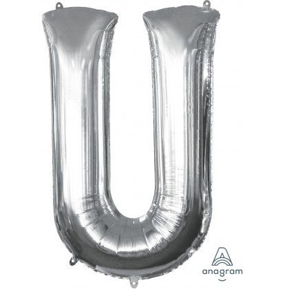 P50 35" (Silver) Letter U SuperShape™